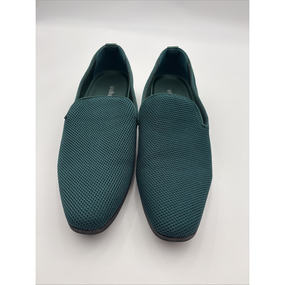 uubaris Green Slip-On Loafer Flats Comfort Round Toe Casual Mens 9.5